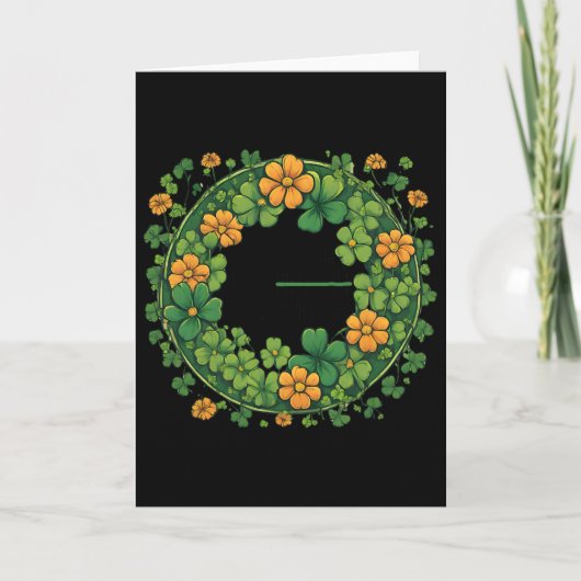 Grappige Hispanic St. Patrick's Day Kus Me Ik Ben  Kaart (Voorkant)