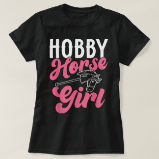 Grappige Hobby Paardrijden Cute Hobby Paard Meisje T-shirt