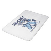 Grappige hockey badmat (Gekanteld)