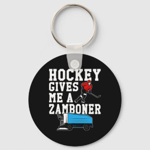 Grappige Hockey Cadeaus Voor Mannen Vintage Retro Sleutelhanger