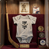 Grappige Hockey Dump en Wissel Romper