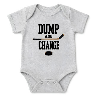 Grappige Hockey Dump en Wissel Romper