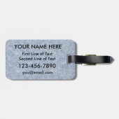 Grappige Hockey Handhaver Aangepaste Bagage Label (Achterkant horizontaal)