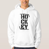 Grappige Hockey Hoodie (Voorkant)