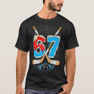 Grappige Hockey Ijs 67 Smeltend Ijsje Gen Alpha Me T-shirt