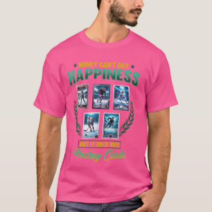 Grappige Hockey Kaart Verzamelen Gezegde Sport Ver T-shirt