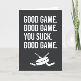 Grappige Hockey Kaarten Citaten Zeggen Sport Team