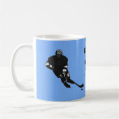 Grappige Hockey Koffiemok (Links)