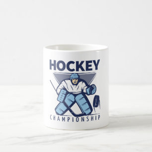 Grappige hockey koffiemok