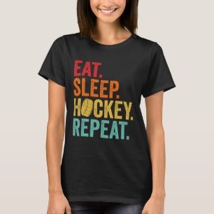 Grappige Hockey Kunst Voor Jongens Kinderen Mannen T-shirt