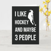 Grappige Hockey Meisjes Kaarten Vrouwen Sport Spel (Gele Bloem)