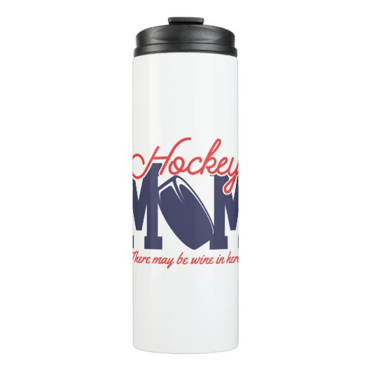 Grappige Hockey Moeder  Thermosbeker (Voorkant)