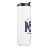 Grappige Hockey Moeder  Thermosbeker (Gedraaid links)