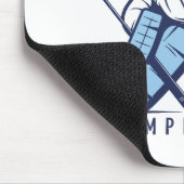 Grappige hockey muismat (Hoek)