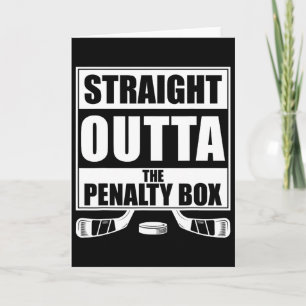 Grappige Hockey Rechtstreeks Uit De Strafbank  Kaart