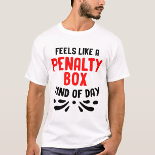 Grappige Hockey Strafbank Hockey Spelers Doelman H T-shirt
