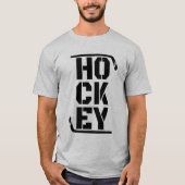 Grappige Hockey T-shirt (Voorkant)