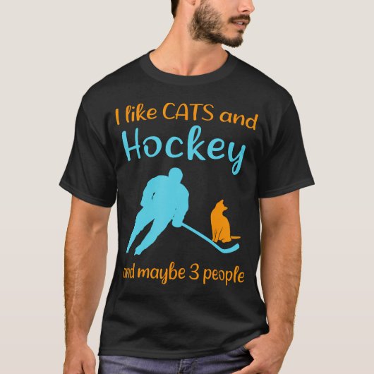 Grappige Hockey T-shirt (Voorkant)