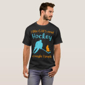 Grappige Hockey T-shirt (Voorkant volledig)