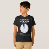 Grappige Hockey T-shirt (Voorkant volledig)