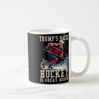 Grappige Hockey Trump Speler Cool Ice Hockey Koffiemok