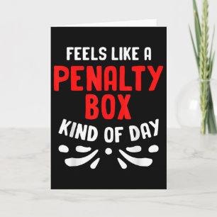 Grappige Hockey Voelt Als Een Strafbank Hockey Spe Kaart
