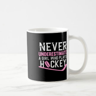 Grappige hockeykunst voor meisjes vrouwen veldhock koffiemok