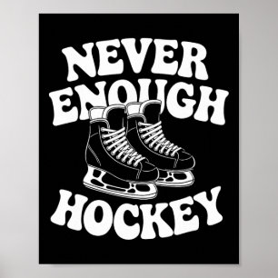 Grappige Hockeyliefhebber Mannen Vrouwen Jongens O Poster