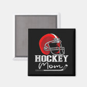 Grappige hockeymoeder van hockeyspeler magneet (Voorkant / Achterkant)