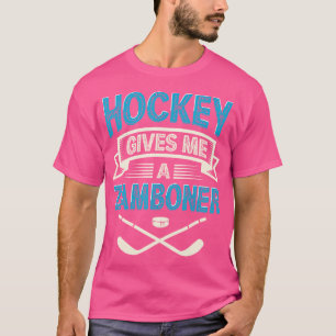 Grappige hockeyspeler Coach Hockey liefhebbers Fan T-shirt