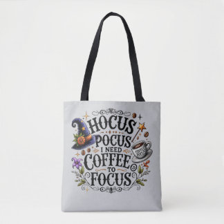Grappige Hocus Pocus Ik Heb Koffie Heks nodig Tote Bag