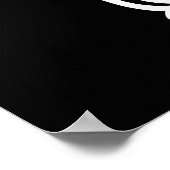 Grappige 'Hold My Beer' bar Poster (Hoek)