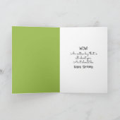 Grappige Holstein Koe voor de verjaardag Kaart (Binnen)