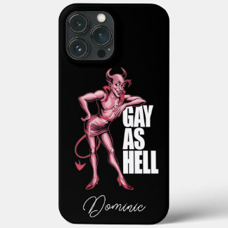 Grappige homo als hel demon Case-Mate iPhone case