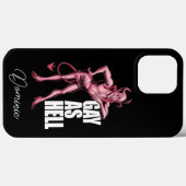 Grappige homo als hel demon Case-Mate iPhone case (Achterkant (horizontaal))