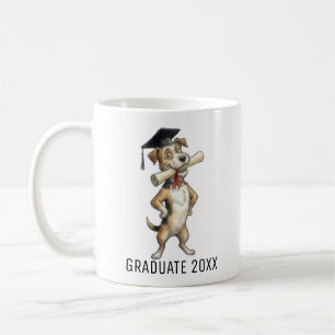 Grappige hond Afstudeerpersoonlijk Koffiemok