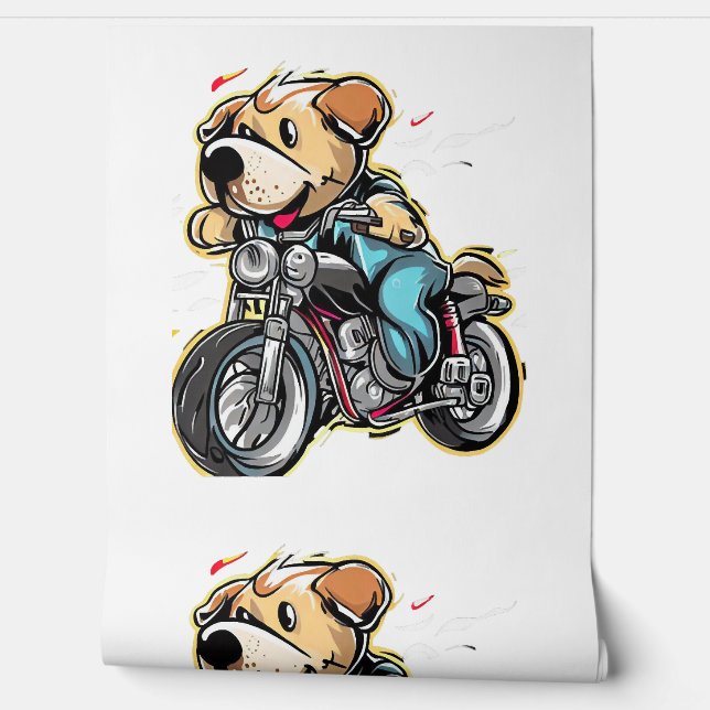 grappige hond behang (Afrollen)