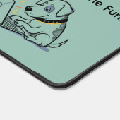 grappige hond bureaumat (Hoek)