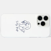 grappige hond die ijs eet esthetiek Case-Mate iPhone case (Achterkant (horizontaal))