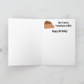 Grappige hond die je me vertelde dat er taart verj kaart (Binnen)