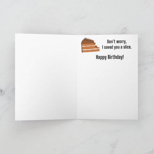 Grappige hond die je me vertelde dat er taart verj kaart (Binnen)