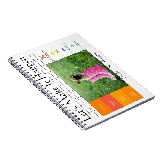 Grappige hond educatief spel  notitieboek (Rechterzijde)