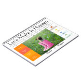 Grappige hond educatief spel  notitieboek (Linkerzijde)