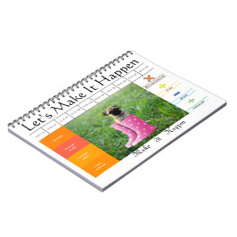 Grappige hond educatief spel  notitieboek