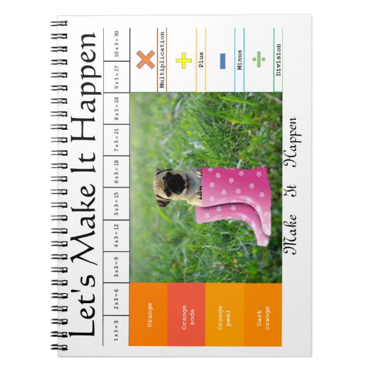 Grappige hond educatief spel  notitieboek (Voorkant)