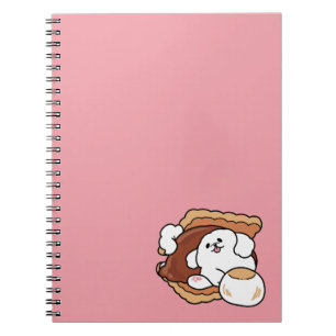 Grappige Hond en S'more Design – Kawaii Huisdierli Notitieboek