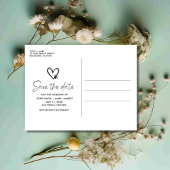 Grappige Hond Foto Bruiloft Save the Date Aankondigingskaart