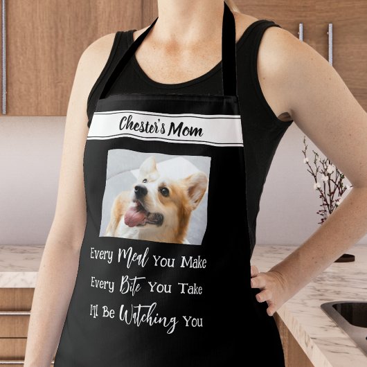 Grappige hond Gezegde uw foto hond moeder Schort