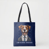Grappige Hond Gifts voor Recht Student Advocaat Ha Tote Bag (Voorkant)