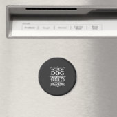 Grappige Hond God Omgekeerd Geschreven Magneet (Insitu (Vaatwasser))